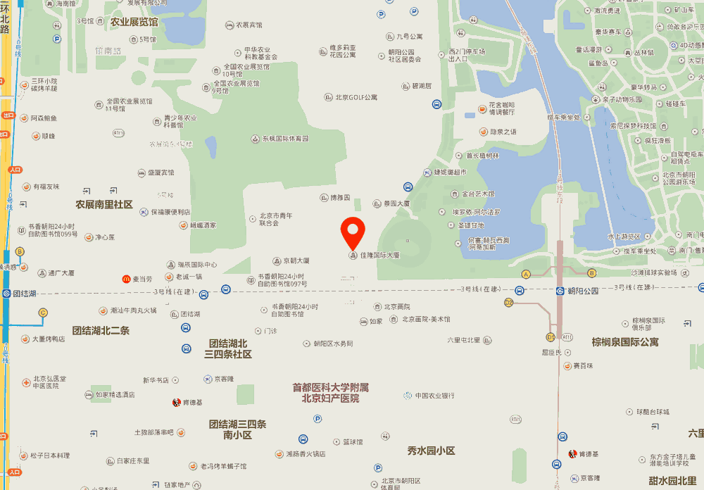 佳隆国际大厦位置地图